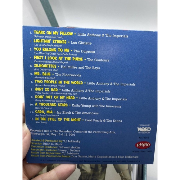 WQED Rhino Attractions Rock, Rhythm & Doo Woo Rock n Roll Retro CD Set - Picture 7 of 8